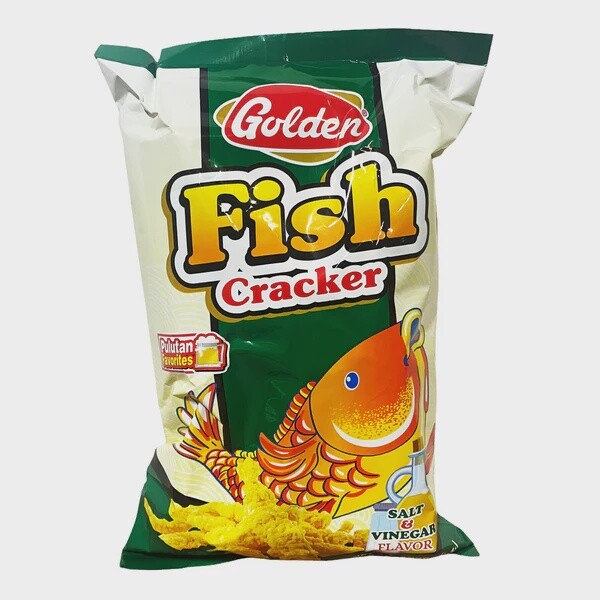Goldener Fisch Cracker Salz & Essig 200G