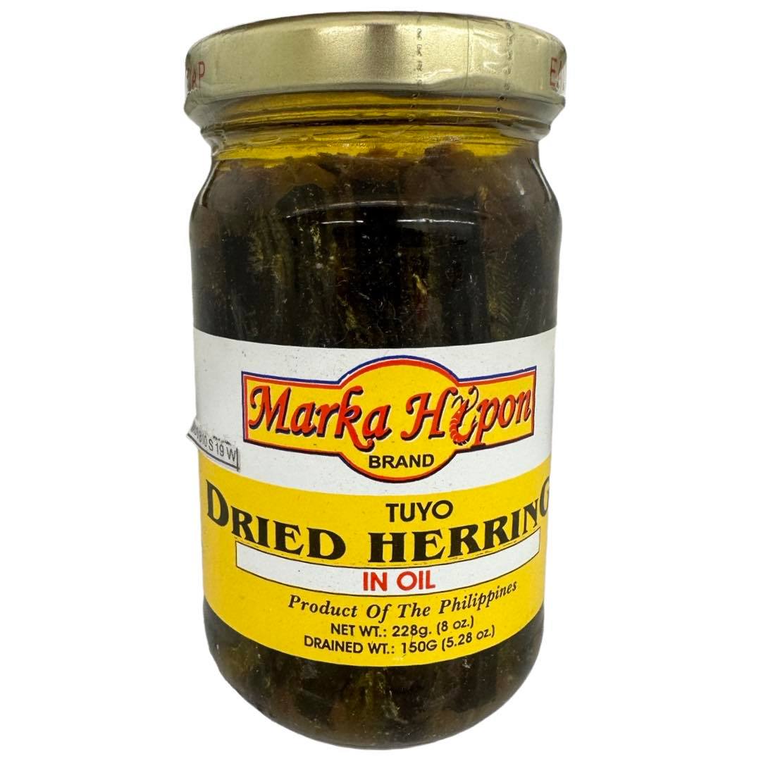 Marke Marka Hipon – Getrockneter Herring in Öl – Tuyo – 8 OZ