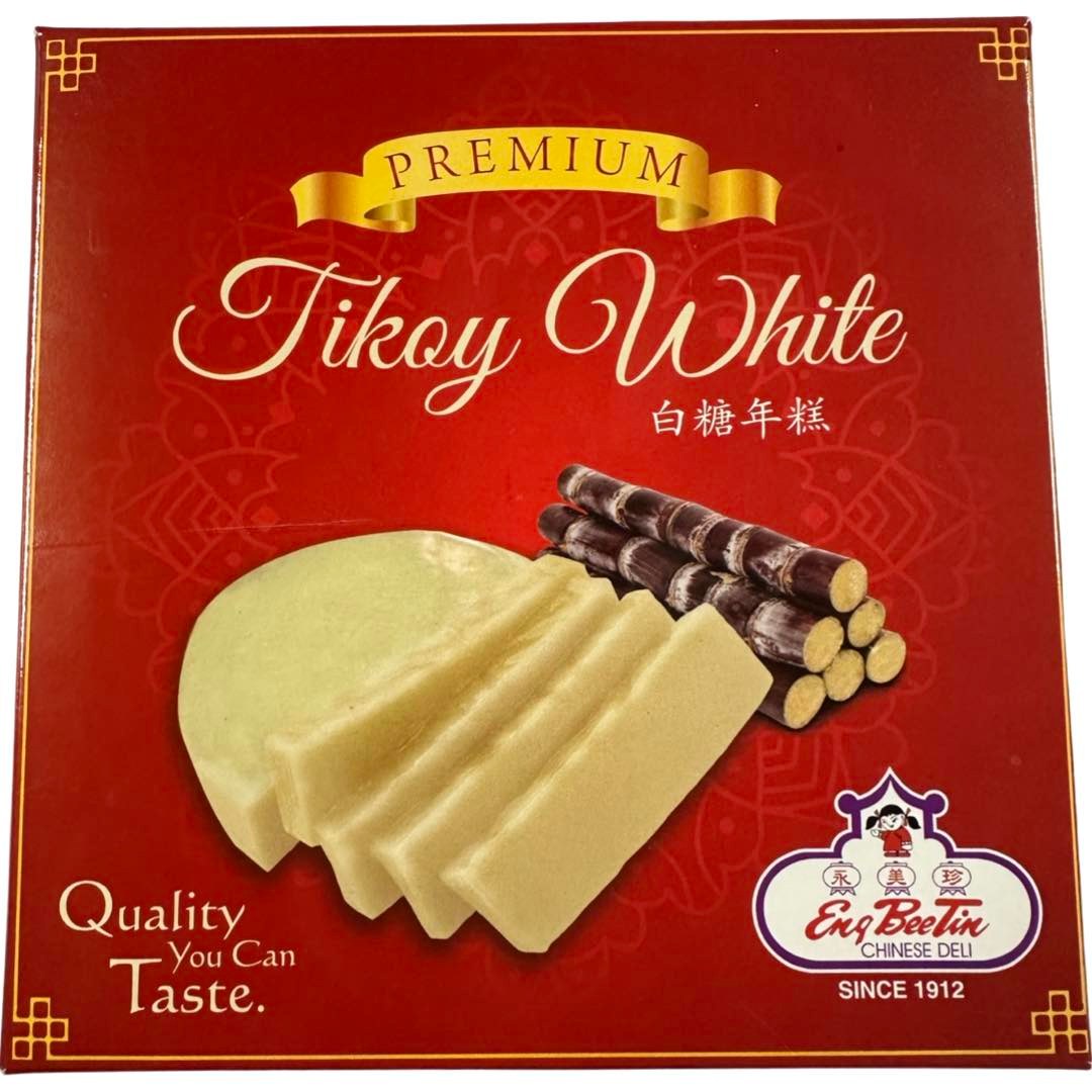 Eng Bee Tin Tikoy – WEISS – Klebriger Reiskuchen – Regelmäßig – 21.16 OZ