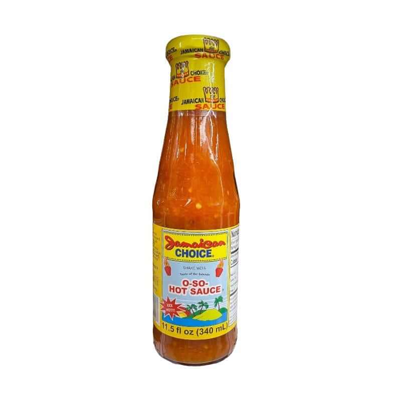 Jamaikanische Wahl O-SO Chilisauce XXX-Hot