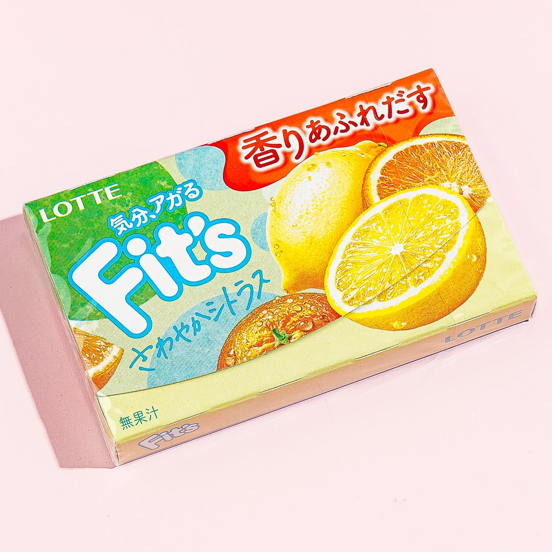 Lotte Fit's Gum – Erfrischende Zitrusfrüchte