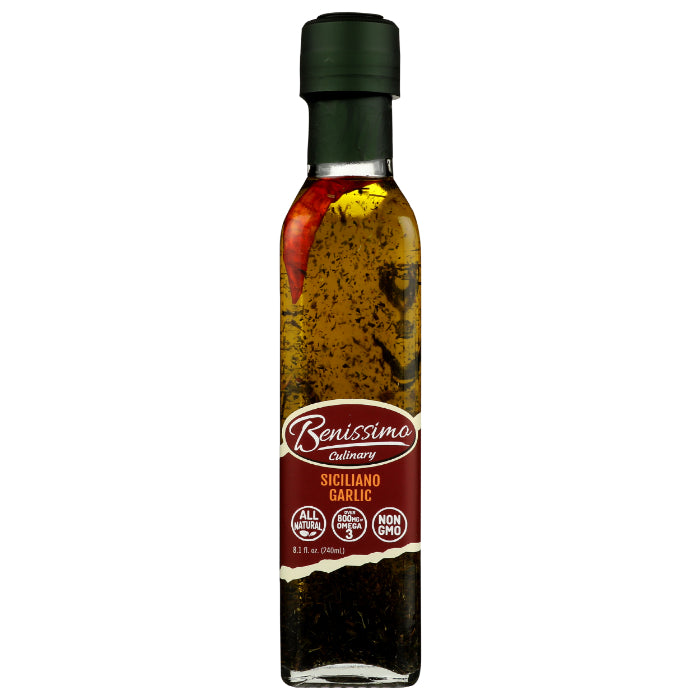 Benissimo – Olivenöl Siciliano, 8,1 Oz – Packung mit 6 Stück
