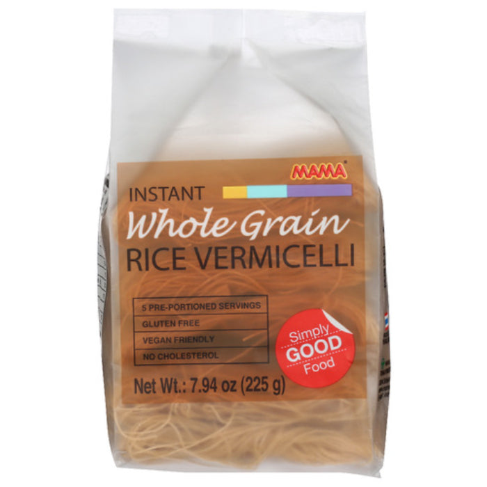 Mama – Nudeln Instant Vollkornreis 225 Gm – Packung mit 12
