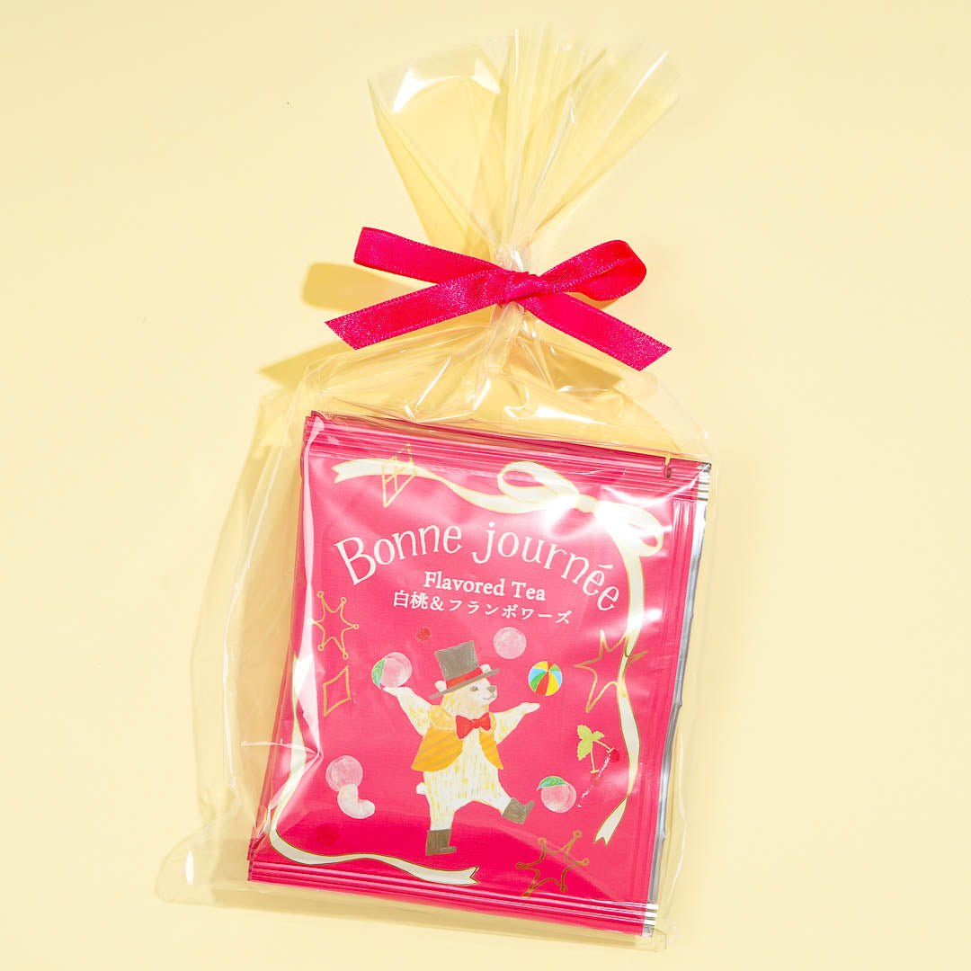 Bonne Journee Aromates Tee-Set – Weißer Pfirsich & Himbeere