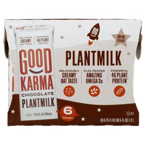 Good Karma Schokolade auf Basis von Milchpflanzen 6 Packungen, 40,05 Flos (Packung mit 3)