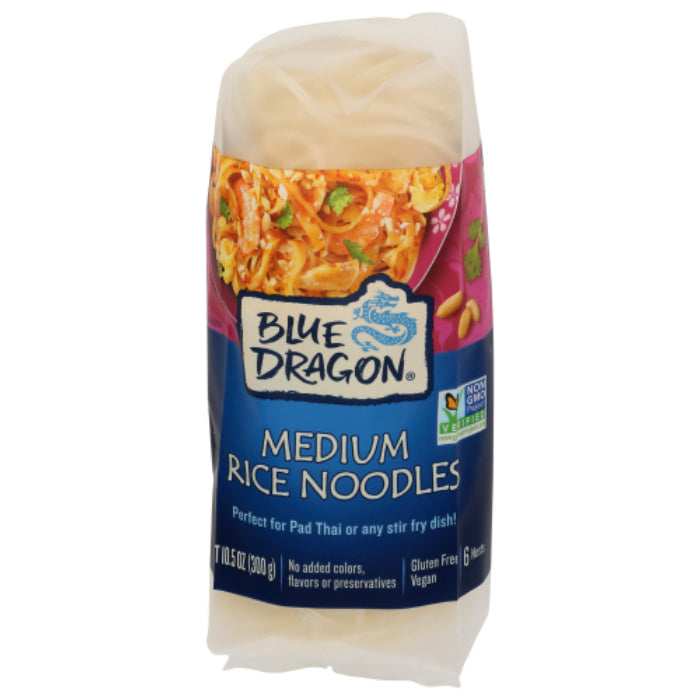 Blauer Drache – Reisnudeln mittel, 10,58 oz (Packung mit 4)