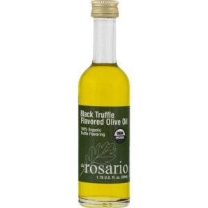 Darosario Organics Bio schwarze Trüffel aromatisiertes Olivenöl, 1.76 fl