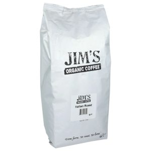 Jim’s Bio – Bio Vollbohne Kaffee sehr dunkel italienischen Braten, 11