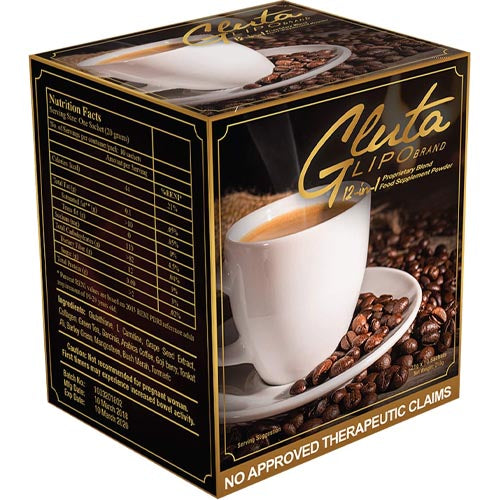 Gluta Lipo Brand – 13 in 1 – Kaffee – 10 Beutel – 210 G
