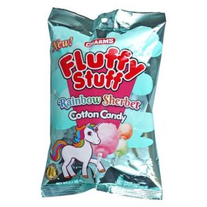 Charms Fluffy Stuff Rainbow Sherbet Zuckerwatte