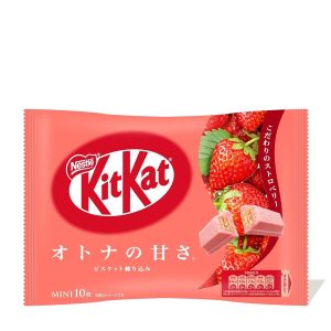 Japanese Kit Kat: Erdbeere otona keine Amasa