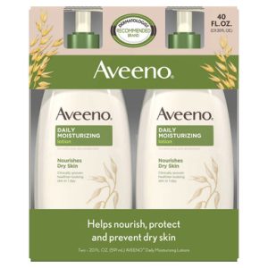 Aveeno Daily Moisturizing Lotion 20 Unzen, 2 Zählungen