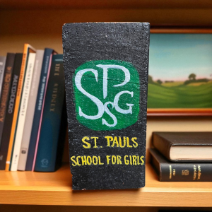 Linda Amtmann Hand Painted Brick- St Pauls School For Mädchen