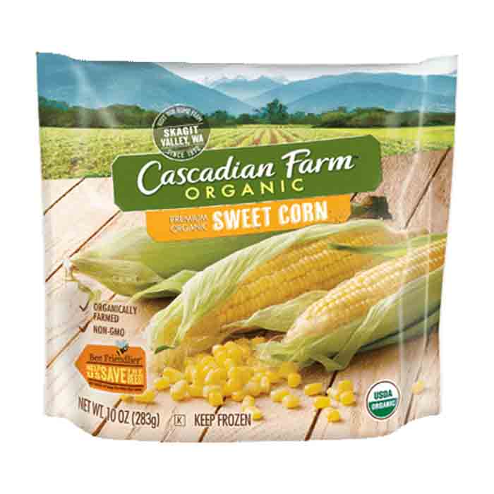 Cascadian Farm – Gefrorener süßer Mais Bio, 10oz – Packung mit 12