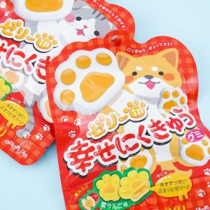Senjaku Happy Nikukyu Cat Paw Fruchtgummi Honigapfel