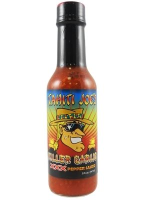 Tahiti Joe's Killer Knoblauch XXX Pfeffersauce, 5oz