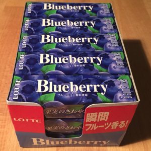Lotte, Chewing Gum, “ Heidelbeere 9 Gummistäbchen