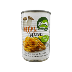 Nature’s Charm vegane Calamari bereit zum Kochen