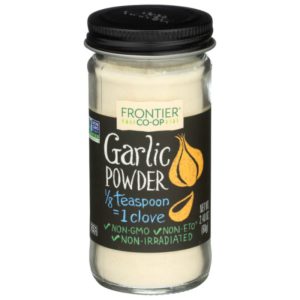Frontier Herb – Bottle Knoblauch Pulver 2,4 Unzen – Packung mit 1