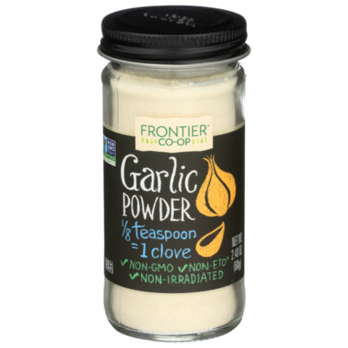 Frontier Herb Flasche Knoblauchpulver 2,4 Oz – Packung mit 1