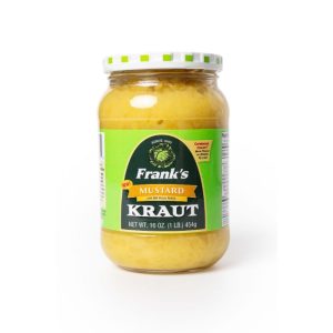 Franks Kraut Senf mit Dill pckl 16 Unzen – Packung mit 12 Stück