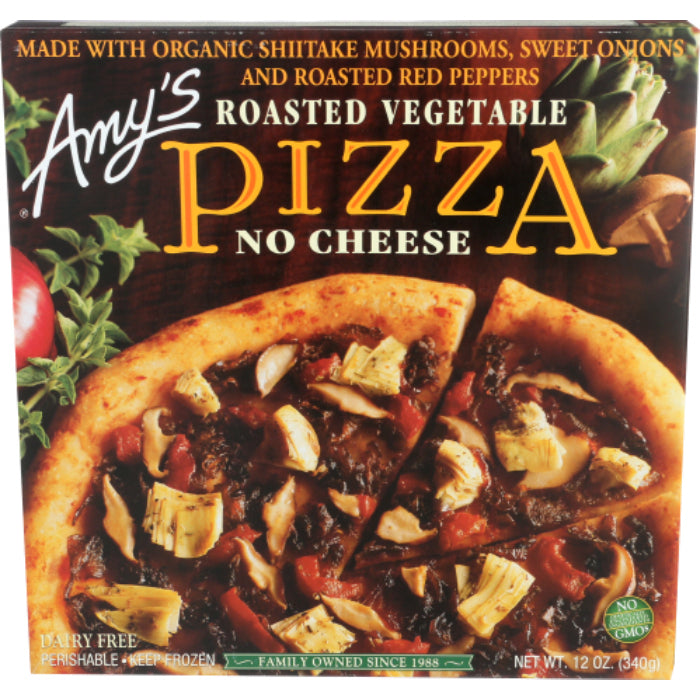 Amy's Pizza gebratenes Gemüse, 12 oz – Packung mit 8 Stück