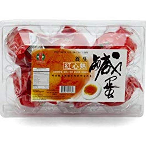ASN/TAS – Itlog Na Pula – Gekochtes Salz Ente Ei – 6 PC