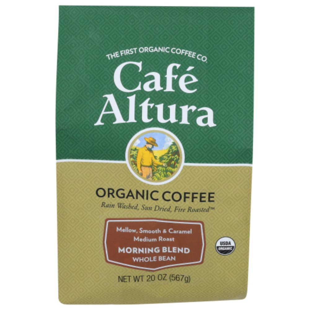 Cafe Altura – Bio-Kaffee-Morgen-Mischung Ganze Bohne, 20 Oz