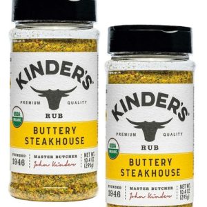 Kinder’s Bio butterhaltige Steakhouse Reiben, 10,4 Unzen (Packung von 2)