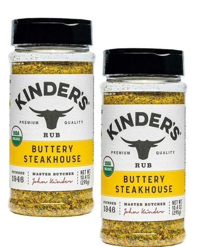 Kinder 's Bio Buttery Steakhouse Rub, 10,4 oz (Packung mit 2)