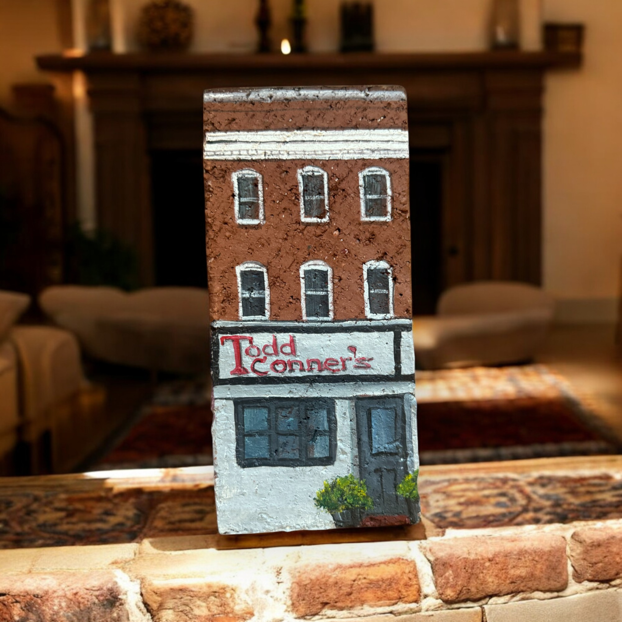 Linda Amtmann Hand Painted Brick von Todd Conner