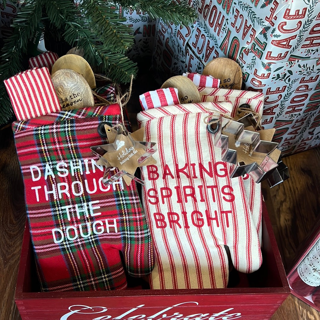 BAKING OVEN MITT TOWEL Set