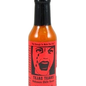 Tejas Tears scharfe Sauce. – 5oz