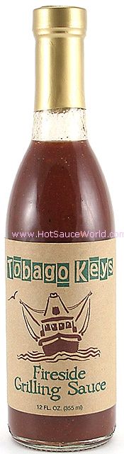 Tobago Keys Fireside Grillsauce, 12oz