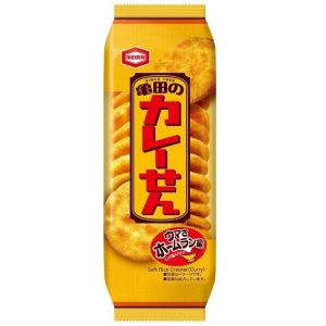 Kameda, Curry Sen, Reisknacker, Currygeschmack, senbei, in 1 Beutel – 15pcs