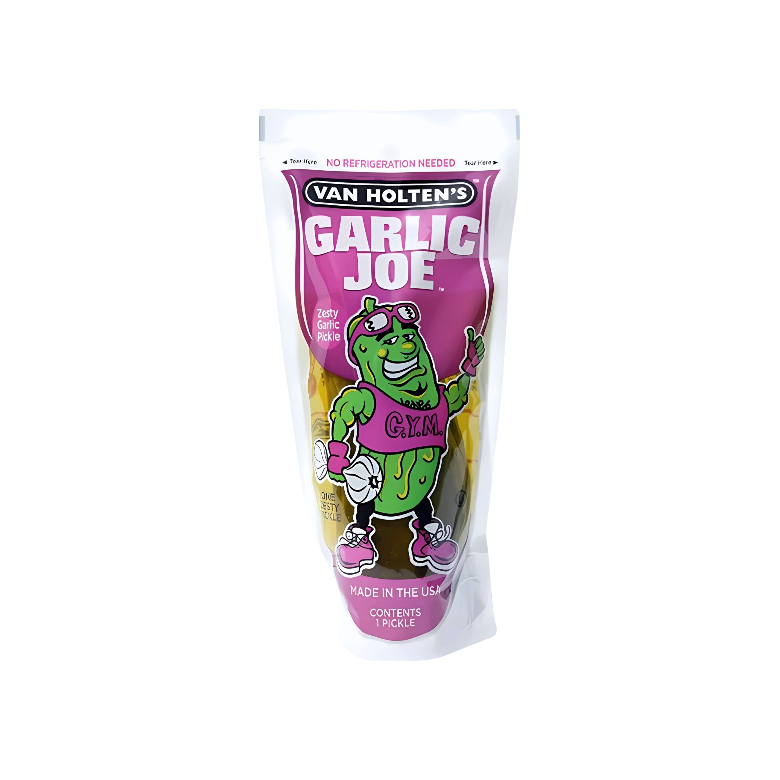 Van Holtens Knoblauch Joe Pickle in einer Tasche (USA)