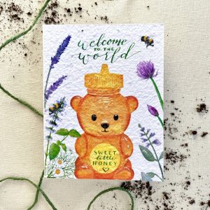 Notes of Eden Seed Cards süßen kleinen Honig pflanzenbaren Wellness-Mix s