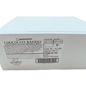 PastaZerts Schokolade Erdnussbutter & Gelee Ravioli Foodservice Bulk – 10 lbs