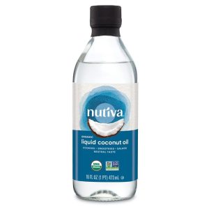 Nutiva Liquid Kokosöl, 16 Liter Packung mit 6 Stück