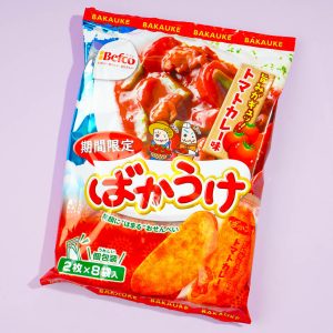 Kuriyama Beika Bakauke Reisknacker – Tomatencurry