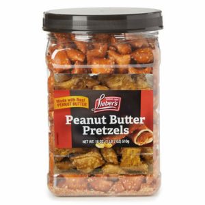 Lieber’s Erdnussbutter gefüllte Brezeln, 18 Unzen