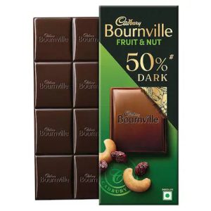 Cadbury Bournville 50% dunkle Früchte und Nüsse