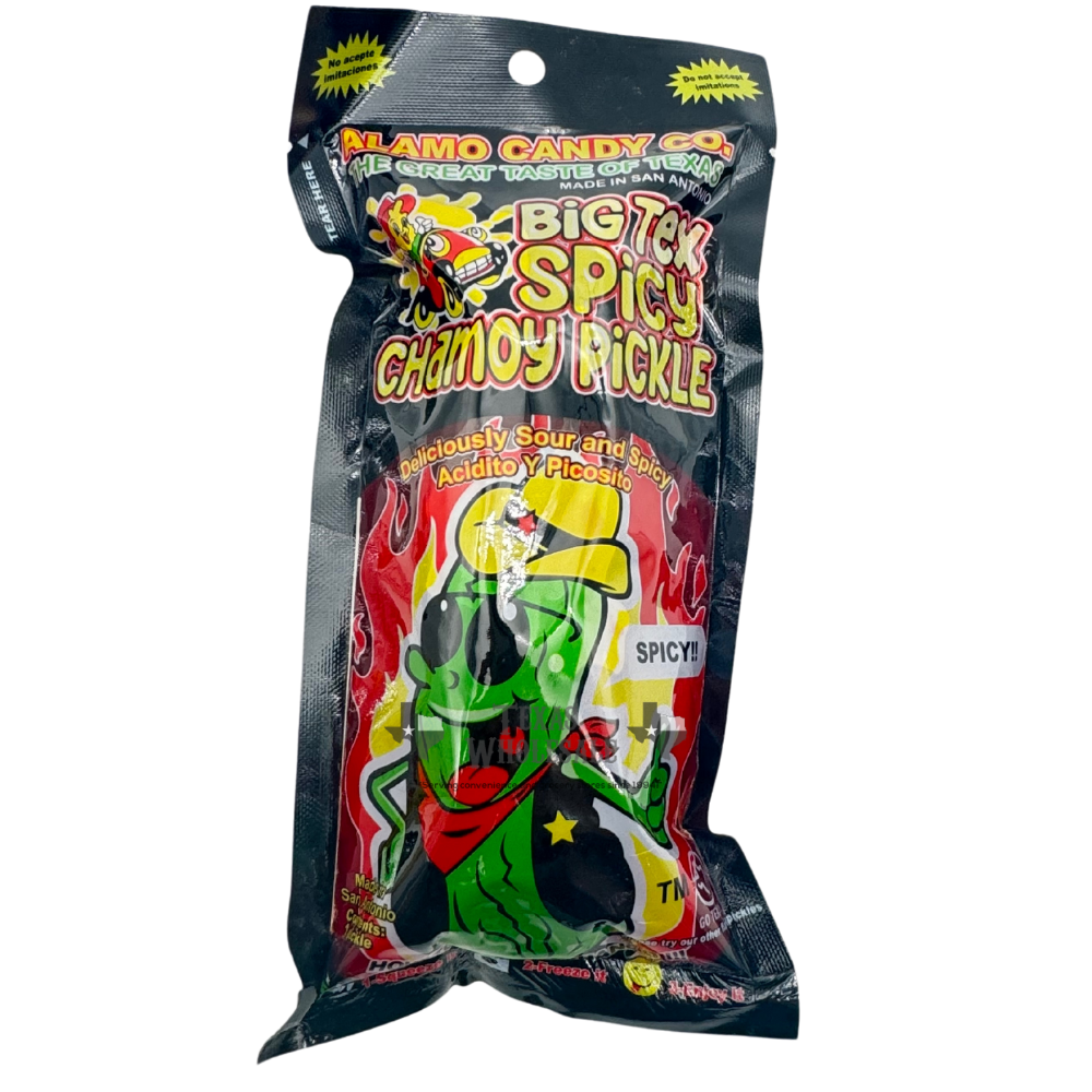 Alamo Süßigkeiten groß Tex scharf Chamoy Pickle