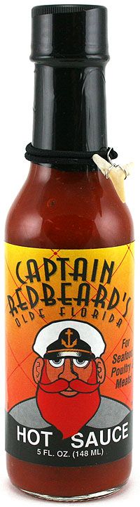 Captain Redbeard's Olde Florida Chilisauce, 5oz