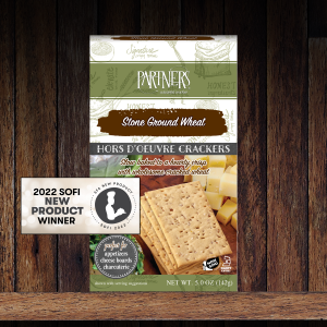 Partners Cracker – Stein gemahlen Weizen Hors d .oeuvre Cracker