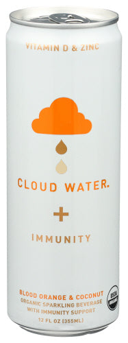 Wolkenwasser – Immunitätswasser Bio glitzernd Boold Orange & Kokos