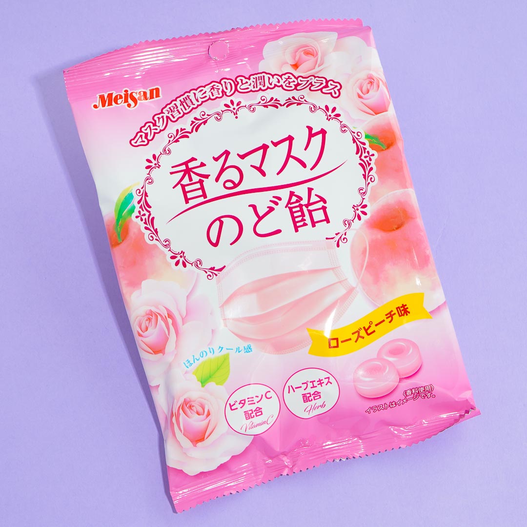 Meisan Throat Süßigkeiten – Pfirsich & Rose