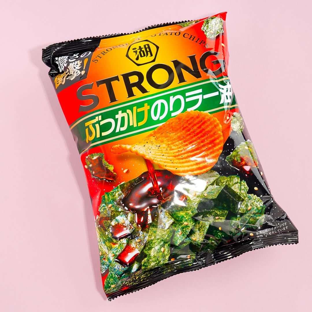 Koikeya Starke Kartoffelchips – Nori & rotes Chiliöl