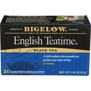 Bigelow English Teatime Tee, 20 Beutel, 1,5 Unzen Packung mit 6