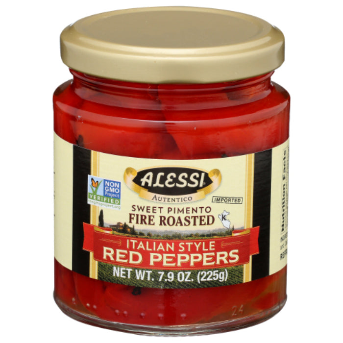 Alessi Fire geröstet Italian Style Peppers, 7.9 Oz – Packung mit 12 Stück